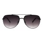 Lentes De Sol Ultralight Aviador De Acero Inoxidable Degradado/Negro