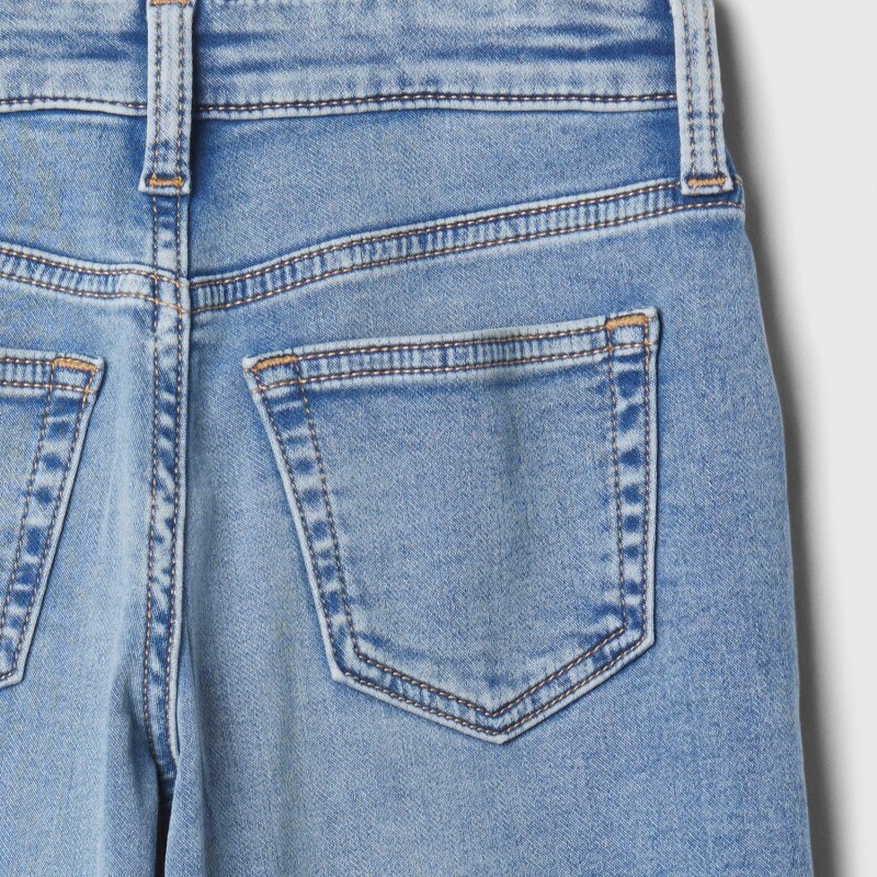 V-HR WIDE LT KNIT LIKE LIGHT WASH