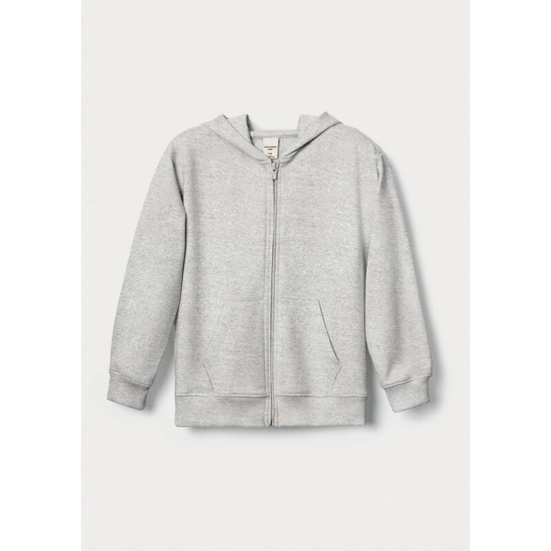 JAQUETA UNISSEX CINZA MESCLA