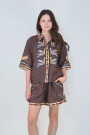 CAMISA BALI Marron