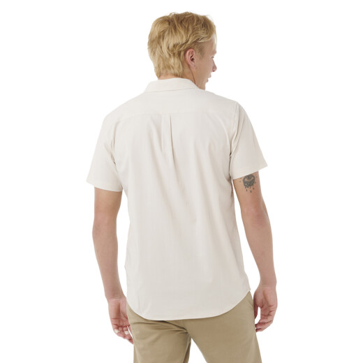 Camisa Rip Curl Vaporcool Aerotech - Blanco Camisa Rip Curl Vaporcool Aerotech - Blanco