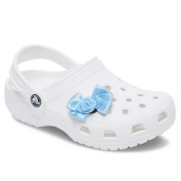 Jibbitz Charm™ Blue Rosette Bow Multicolor