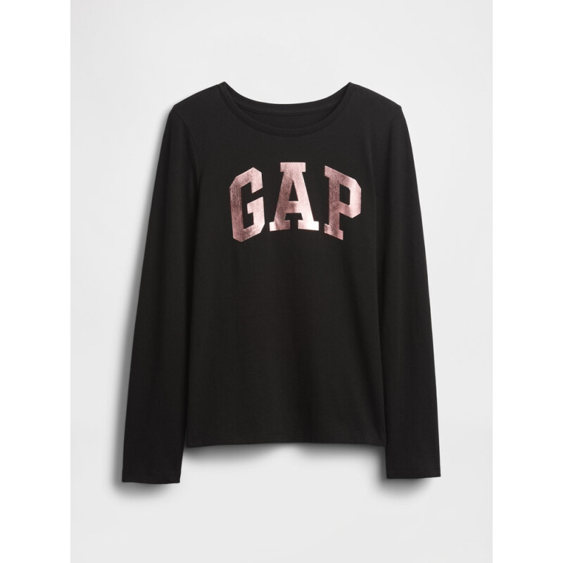 V-FRCH LS LOGO TEE BLACK 18