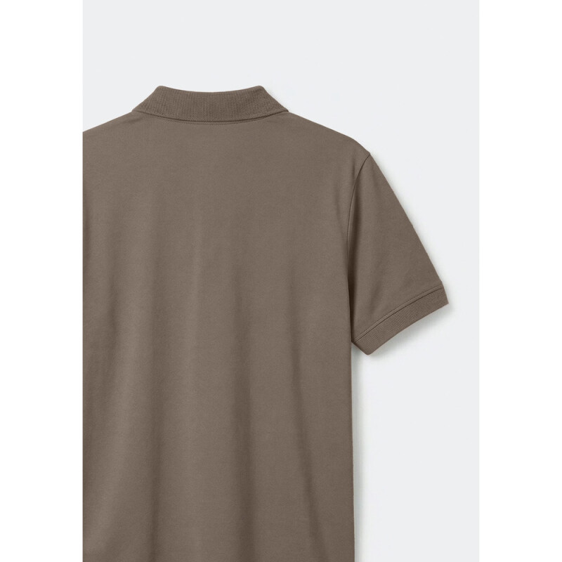 CAMISA POLO MM MASC MARROM MEDIO