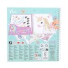 DRESSMU Libro Con Stickers Top Model - Dress Me Up Unicornio