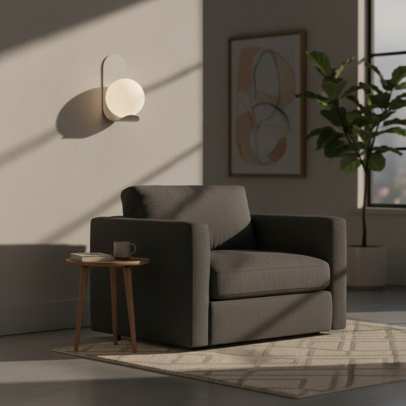 ARTEFACTO DECORATIVO DE PARED CRUX Luminaria De Pared Crux Blanco