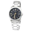 Reloj Análogo Casio 1302D1A2 En Acero Para Uso Diario Diseño Minimalista Y Elegante Negro