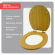Asiento de inodoro madera ROBLE CLARO