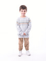 SWEATER VICENZO GRIS