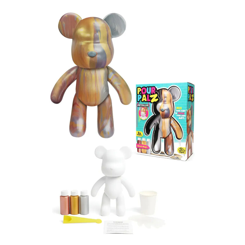 Pour Palz Oso Metalizado 22cm Metallic Metal Magic