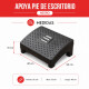 Apoya pie de escritorio NEGRO