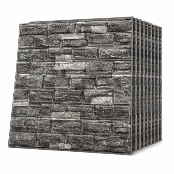 REVESTIMIENTO AUTO ADHESIVO 3D 70 X 77 CM X 3 MM - PIEDRA C4 X 10 REVESTIMIENTO AUTO ADHESIVO 3D 70 X 77 CM X 3 MM - PIEDRA C4 X 10