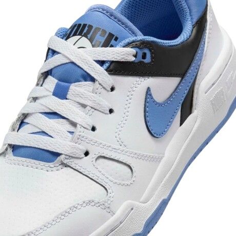 Championes Nike Full Force Low De Niño Blue/White