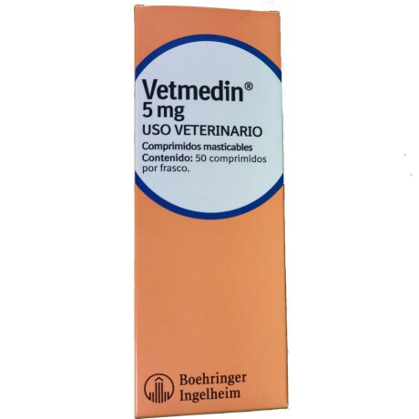 VETMEDIN FRASCO CERRADO (50 COMPROMIDOS) Vetmedin Frasco Cerrado (50 Compromidos)