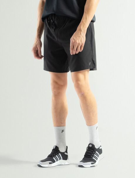 Short Deportivo con Suspensor Negro