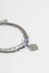 Pulsera acero mystic plateado