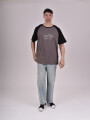 REMERA LENIX GRIS OSCURO