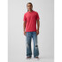 F-LOGO PK POLO MINERAL RED 17-1537 TC