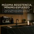 Placa PVC Símil Mármol 2,44x1,22m 3mm Pack X5 Mármol Negro