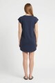 Vestido remeron estampado AZUL MARINO