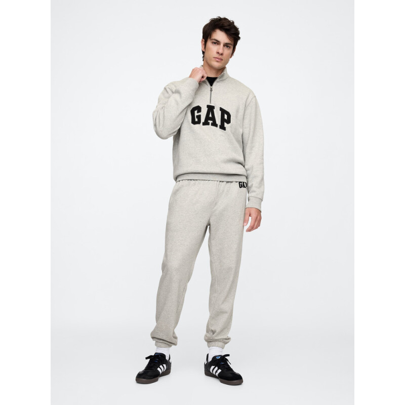 V-FRCH FT HERITAGE LOGO JOGGER B85 CHARCOAL HEATHER XXL LIGHT HEATHER GREY B08
