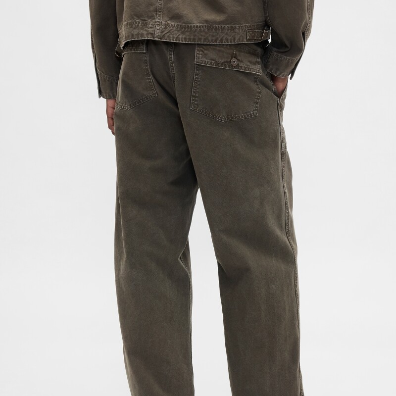 BAGGY UTILITY CANVAS BAMBOO BAMBOO 701