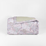 Edredón 120 hilos Col. Buzios Paisley Floral Camera- Queen