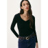 BLUSA ML FEM PRETO ESCURO