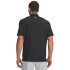 UA Playoff Jacquard Polo-BLU BLK-004