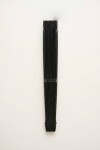 Abanico de madera negro