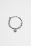 Pulsera acero mystic plateado