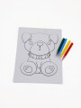 JUEGO PARA COLOREAR 3D BLANCO