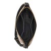 Shoulder Bag Anders Natural Logo/black