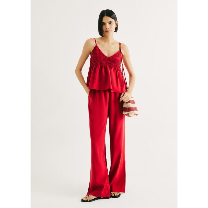BLUSA SM FEM BORDÔ