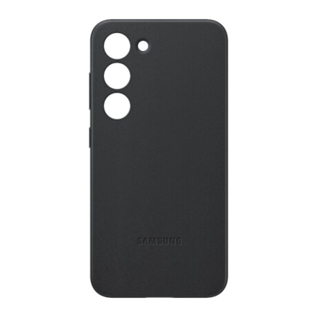 Funda Samsung Leather Case de Cuero para Galaxy S23+ Black
