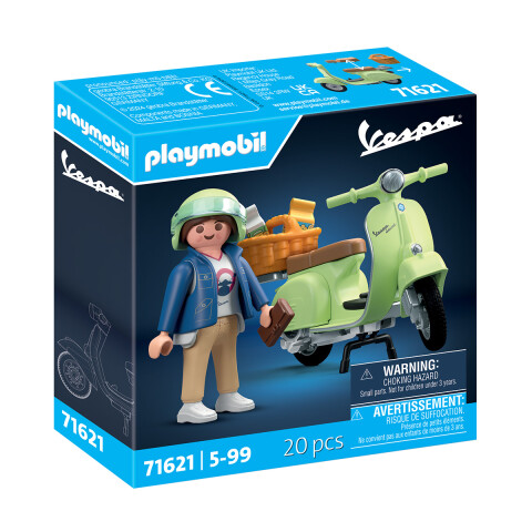 1969 Vespa 150 Sprint Veloce (VLB1T) Verde Playmobil 20 Piezas U