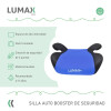 Booster Alzador de Seguridad Lumax Kids para Auto Azul