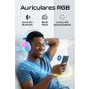 Auricular Inalambrico Gamer Luz Rgb ROSA