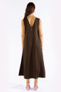 LARA LONG DRESS Coffee