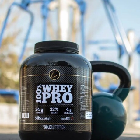 Whey Pro 100% 5lb Gold Nutrition Sabor Natural