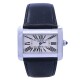 Cartier Tank Divan 2600 Quartz acero brazalete de cuero. Cartier Tank Divan 2600 Quartz acero brazalete de cuero.