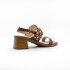 Sandalia CUERO CONHAQUE CONHAQUE