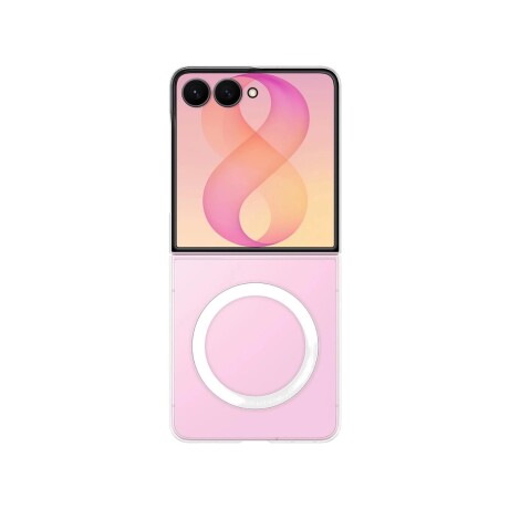 Funda Samsung Clear Magnet Transparente para Galaxy Z Flip8 Transparent