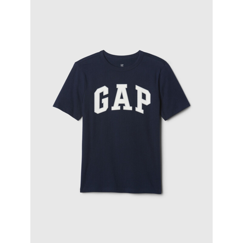 V-BAS SS LOGO TEE TAPESTRY NAVY