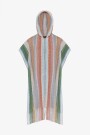PONCHO CON FLECOS Multicolor