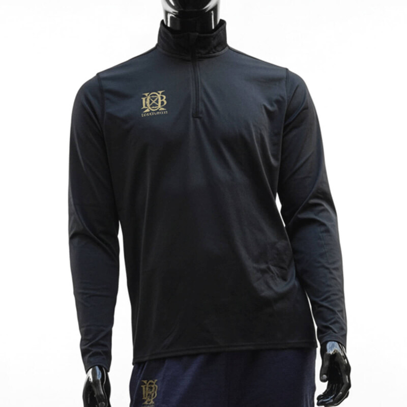 Talle XL - Buzo Negro Deportivo Ligero Con Cierre Talle XL - Buzo Negro Deportivo Ligero Con Cierre