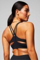 Top Principal Low Impact Bra Mujer Black
