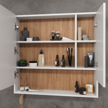 ESPEJO BOTIQUIN DE BAÑO MDP BLANCO LILA