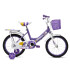 Bicicleta infantil Shengdi Rodado 16 Canasto Parrilla Hadas Violeta 1
