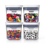 OXO GG JUEGO DE 4 MINI RECIPIENTES POP N/A